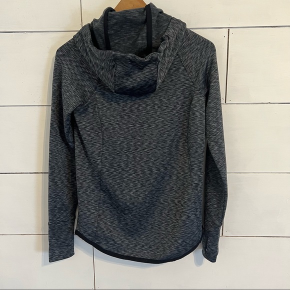 Athleta Dark Gray Space Dye Sentry Hoodie. Size XXS - Picture 3 of 11